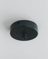 Cheap flush ceiling lights are especially useful in rooms. Minimal Ceiling Rose Black With Hook Or Cable Clamp Loftmotif