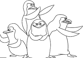 Madagascar Penguins Penguin Coloring Pages Coloring Pages Penguin Coloring