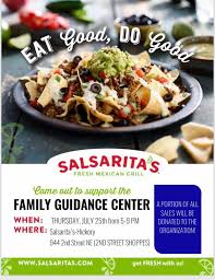 salsarita s gives back family