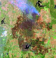 Where is adelaide located on the world map. Adelaide Hills Fires Image Captured By Landsat 8 Satellite Geoscience Australia