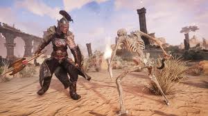 The wealth of hyborian nations is built upon the backs of their beasts of burden and those who know how to handle an animal. Conan Exiles The Imperial East Pack 2018 Promotional Art Mobygames Conan Exiles Conan Conan The Barbarian
