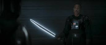 9 Moff Gideon Wielding The Darksaber Chapter 16 Mandalorian Chapter
