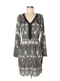 Details About Charlie Jade Women Black Casual Dress Sm Petite