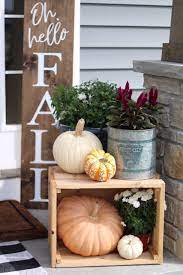 Our Fall Front Porch Sugar Maple Notes Fall Front Porch Decor Front Porch Decorating Fall Decorations Porch