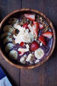 Purple Love Bowl Acai Overnight Oats Pudding Acai Bowls Recipe Acai Smoothie Recipe Acai