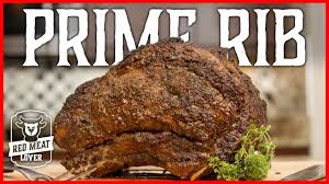 Spread butter mixture evenly over entire roast. Prime Rib In Oven Recipe How To Bake Prime Rib Youtube