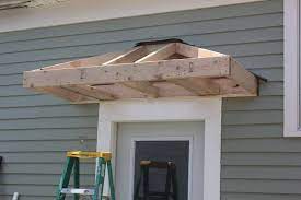 Bricks Honey Building The Back Door Overhang Door Overhang House Exterior Front Door Overhang
