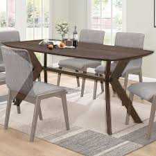 coaster retro dining table in warm