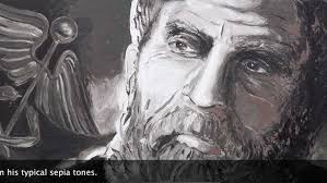 ART: Hippocrates' portrait by artist Peter Engels