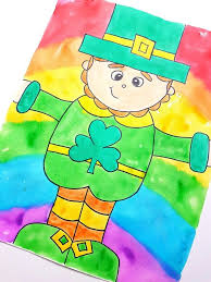 March Art For Your Walls How To Draw A Leprechaun Saint Patricks Day Art Art Drawings For Kids Kids Art Projects