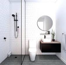 Modern Black And White Bathroom Ideas Simple Bathroom Bathroom Design Small Small Bathroom Remodel