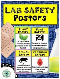 You have some great lab safety posters laminated and mounted strategically around the lab. Lab Safety Posters By Brighteyed For Science Teachers Pay Teachers
