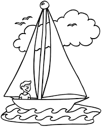You'll receive 7 pages including: Sailboat Coloring Pictures Coloring Home
