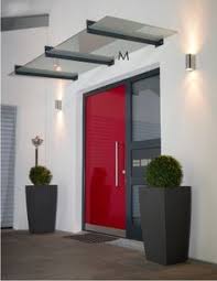 Glas Vordach Mit Edelstahl Coberturas Pinterest