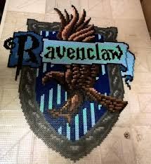 Ravenclaw Crest Harry Potter Perler Beads By Aesynnezephyrstorm Harry Potter Perler Beads Perler Bead Art Perler
