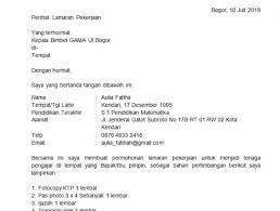 Bank muamalat indonesia cabang banjar untuk posisi sebagai teller, maka bersama surat ini saya: Download 43 Contoh Surat Lamaran Kerja Menarik Baik Dan Benar 2021 Bentuk Doc Pdf