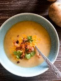 Jump To Recipe Print Recipe This Potato Soup Recipe Is Loaded With Potatoes Onions Carrots And Celery That Gets Blended Up I In 2020 Recipes Soup Potato Soup Recipe