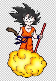 When drawing goku's head, first draw the shape of the head, a sphere that is slightly flattened on top and pointed on the bottom. Goku Gohan Dragon Ball Drawing Png Clipart Anime Art Artwork Cartoon Color Free Png Download