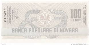 Entra nel sito e scopri di più. 10 Scheck Und Mini Scheck Miniassegni Issued By Banca Popolare Di Novara 100 Lire 1977 Italy