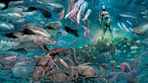 Initially a backup feature in dc's anthology titles, aquaman later starred in several volumes of a solo comic book series. 72 Aquaman Wallpaper On Wallpapersafari