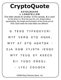 Bonus, they help keep your brain sharp! Printable Cryptoquote 35 Images Printable Cryptograms For Adults Free Printable Cryptograms Pdf Printable Cryptograms Puzzle Baron