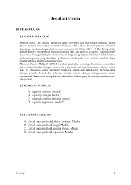 Pemeriksaan ini menggunakan alat catridge untuk melihat adanya antibodi yang ada dalam. Pdf Institusi Media Mr W Academia Edu