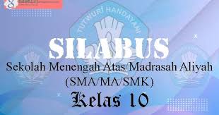 Silabus Bahasa Indonesia K13 Kelas 10 Sma Semester 1 Dan 2 Edisi Revisi 2020