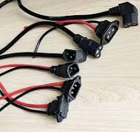 Charging /Discharging wire 3PIN 3-Pin connector MaleFemale for 24/36/48V  battery | eBay