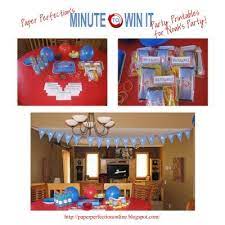 Pin By Lisa Gross On Minute To Win It Party It Party Decorations Birthday Party Games Minute To Win It