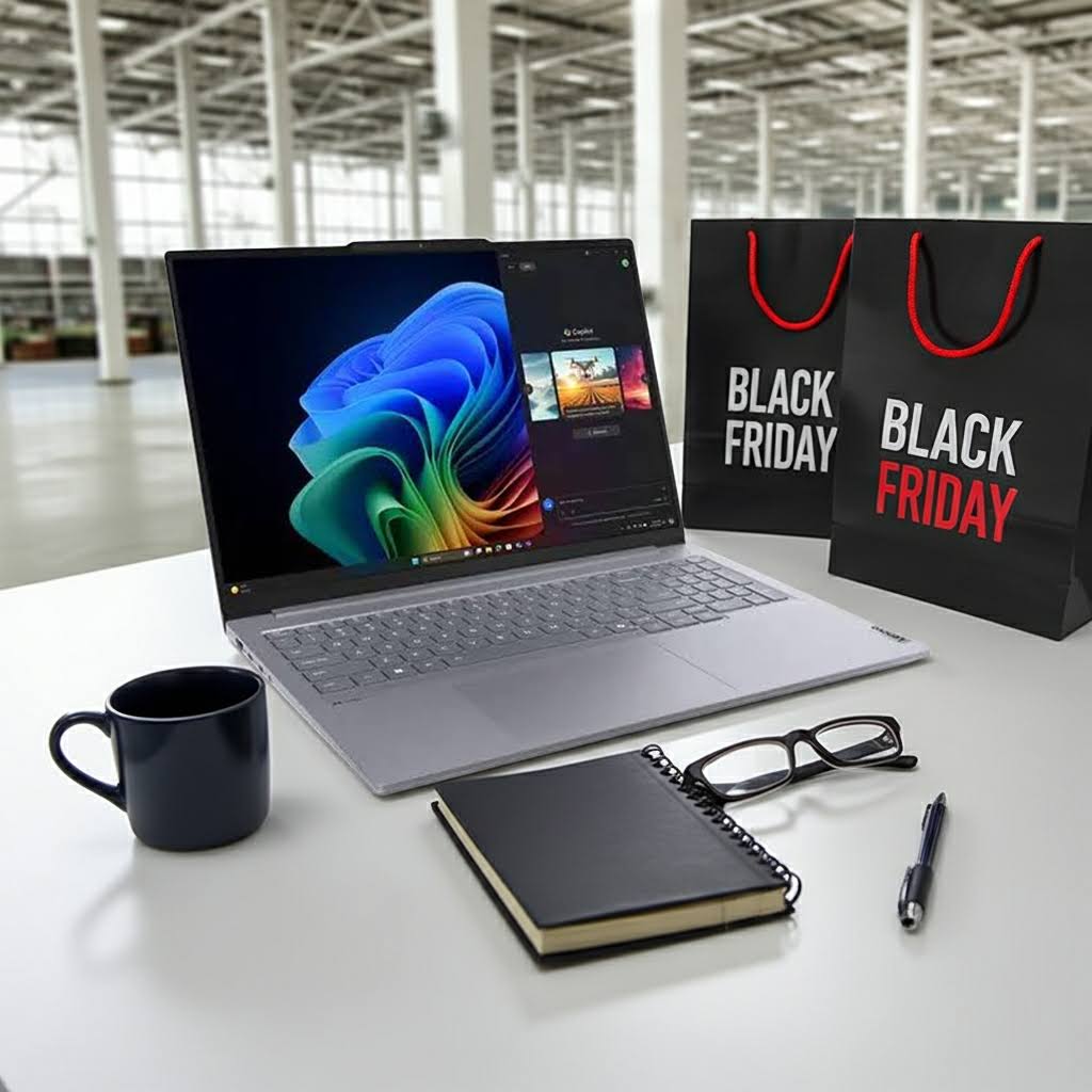 

Lenovo ThinkBook 16 Gen 7 (Snapdragon) Snapdragon® X Plus X1P-42-100 Processor (3.40 GHz)/Windows 11 Home 64 ARM/512 GB SSD M.2 2242 PCIe Gen4 TLC