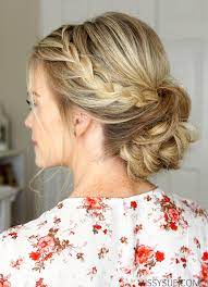 With slightly longer hair, there's plenty of medium short hair updo styles to explore. Pretty Summer Hairstyles For Long Hair Easy Braided Updos Ohmeohmy Blog