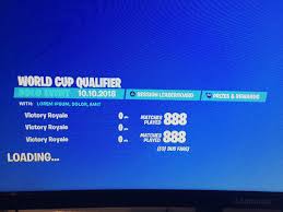 This can pit more casual players against professionals. Fortnite World Cup Loading Screen Got It When Was Playing The Solo Cash Cup Fortnitecompetitive