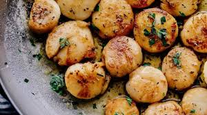 The scallops should make a sizzling noise when you put them in the pan. Keto Lemon Butter Scallops Better Than Bread Keto