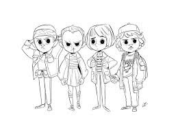 We have chosen the best stranger things coloring pages which you can download online at mobile, tablet.for free and add new coloring pages daily, enjoy! Belladonna Chabeescalante Stranger Things 3 My New