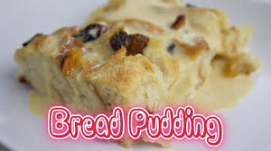 How To Make Bread Pudding Cara Buat Puding Roti Youtube