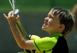 HEAT: Splash pads offer place to cool off