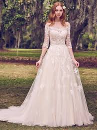 Bree By Maggie Sottero Wedding Dresses Sleeved Wedding Aline Wedding Dress A Line Wedding Dress