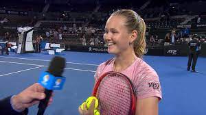 21.07.98, 22 years wta ranking: Marie Bouzkova On Court Interview 1r Youtube