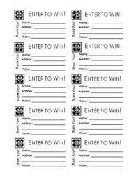 New Contest Drawing Entry Form Template Boletos De Rifa Rifa Para Imprimir Plantilla De Billete