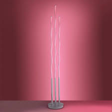 Led Stehlampe Ls Wave 151cm Rgb Cct Stahl 88019