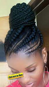 150 Awesome African American Braided Hairstyles Afri Cornrow Updo Hairstyles Braided Hairstyles For Black Women Cornrows African American Braided Hairstyles