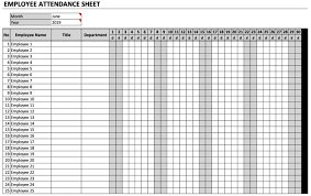 Try zoho people for free! Attendance Sheet Templates The Spreadsheet Page