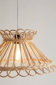 Anya Rattan Pendant Light Rattan Pendant Light Rattan Light Fixture Plug In Pendant Light