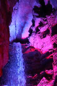 Spectacular Waterfall Underground