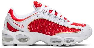 Finishing touches include supreme branding on the tongue area, swooshes on the toe box and 3m reflective accents. Supreme X Air Max Tailwind 4 University Red Nike At3854 100 Goat