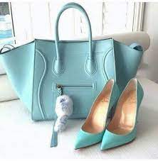 Matching Turquoise Handbag And Pumps Fashion Shoes Handbag High Heels Turquoise Accessories Purse Pumps Coordinate Turquoise Handbags Bags Trending Shoes