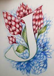 Practice writing both the lowercase and uppercase . Letter J Drawing Typography Doodle Lettering Letter J Lettering Alphabet