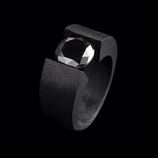 Acessories Shoes Bags Glasses Black Gold Jewelry Black Diamond Ring Rings For Men