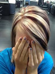 Blonde Red Light Hair Color Short Hair Color Hair Color Trends