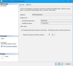 Shrink Database File Mdf In Sql Server Sql Server Sql Server